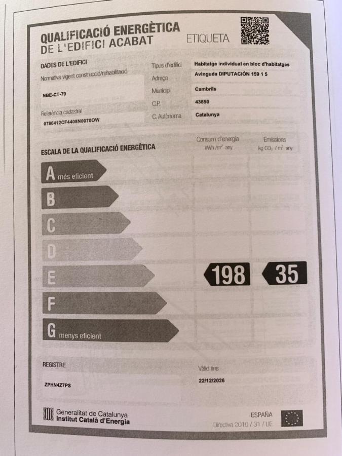 Apartamento Acogedor En Cambrils A 100M De La Playa Esterno foto